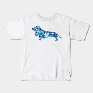 Basset Hound Kids T-Shirt